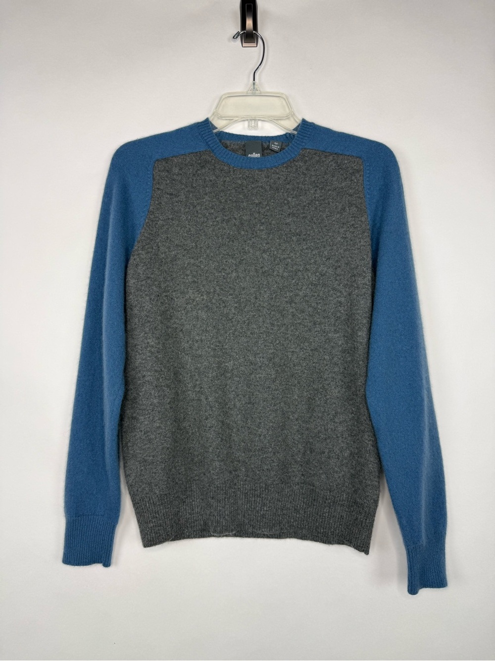 Cullen 100% Cashmere Sweater Colorblock Sz M